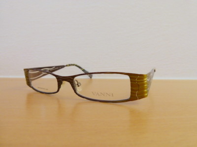 VANNI Designerbrille Metallbrille Mod. VK8798 C296 conceived by nico-design