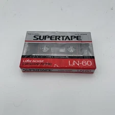 Realistic Supertape LN-60 | Audio Cassette Tape | Sealed | Made In USA