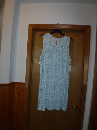 Size Plus Sleeveless Sleepshirts ,3X,2X,Croft & Barrow,95% rayon 5% spandex NWT - Picture 4 of 43