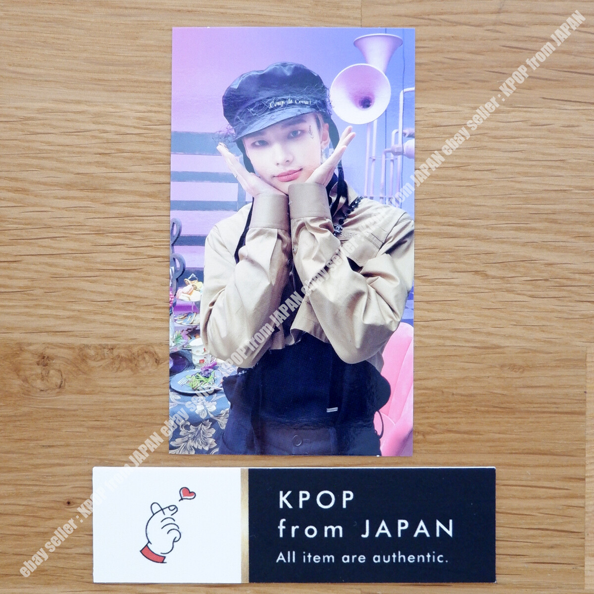 Hyunjin Stray Kids THE SOUND Official Photocard JAPAN POB FC