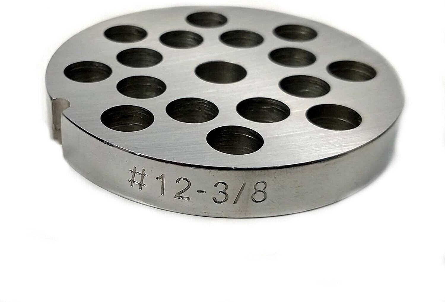#12 3/8" Reversible Meat Grinder Plate - Butcher Better