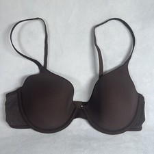 Wacoal 36B Dark Brown Smooth Complexion Contour Underwire Back Closure 853251