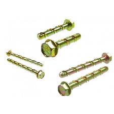 Excalibur HSB 6 angoli zincato bullone ancoraggio vite tassello per calcestruzzo 