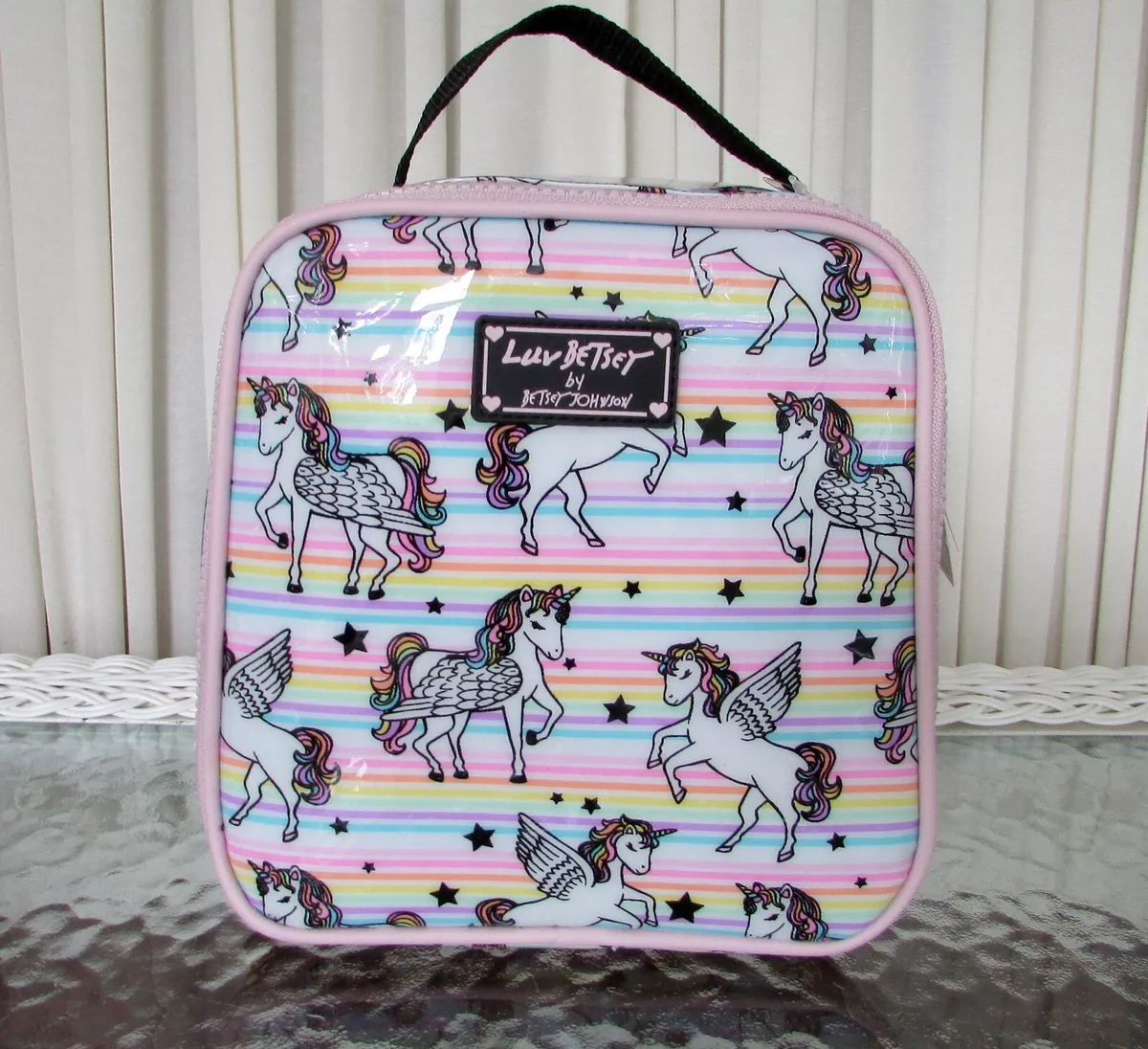 Betsey johnson hotsell unicorn lunch tote