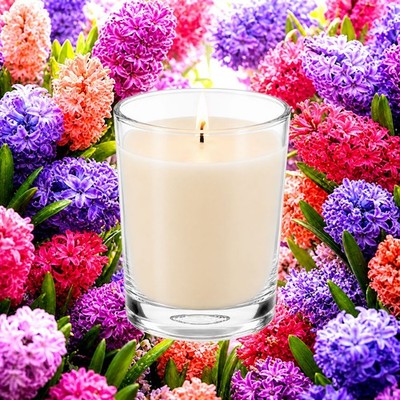 Hyacinth Soy Wax Votive Candles Choose Your Colour
