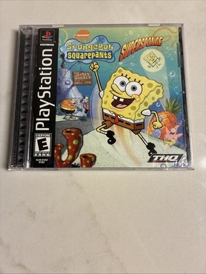 SpongeBob SquarePants: SuperSponge (Sony PlayStation 1, 2001)