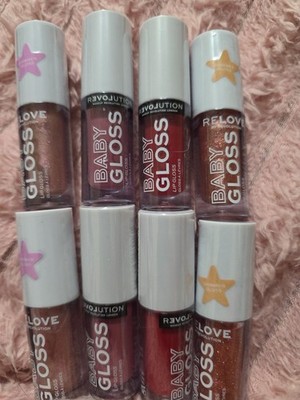 Revolution Baby Glosses 2 X 4 Colors 8 Total