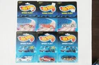 Lot of 6 Vintage Hot Wheels SPEED FLEET on card 1986-1988