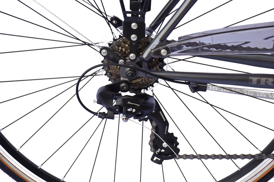 WYNN Trekkingrad 28 Zoll TRK1.0 grau Damen 21 Gänge V-Brake - Bild 2 von 4
