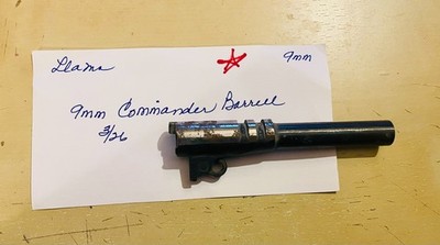 Llama 9mm Used Commander Barrel-USED-READ LISTINGTHIS LISTING IS FOR ONE (1) ITE