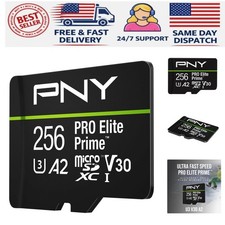 Extreme Performance 256GB microSDXC - Waterproof, Drop-Proof, Fast Read/Write