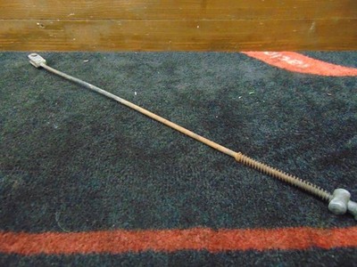 KAWASAKI ER5 2002 BREMSZUGSTANGE BREMSSTANGE HINTEN MIT SCHWENKMUTTER UND FEDER