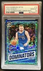 2024-25 Donruss Optic Luka Doncic Elite Dominators Green Intl #/25 PSA 10