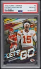 2025 TOPPS CHROME LET'S GO #5 PATRICK MAHOMES II PSA 10