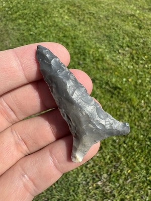 Rare Native American Expanded Base Wheeler Point Arrowhead Paleo Tennessee 