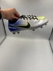 Nike Mercurial Veloce III FG Neymar 921505-407 Silver Blue Football Cleats
