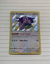 2021 Pokemon SWSH Shining Fates Oranguru SHR Shiny Vault Holo Rare #SV98/SV122