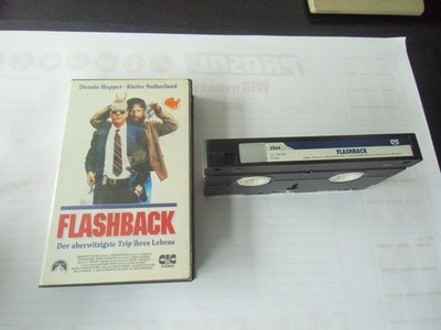 Flashback, Kiefer Sutherland, Dennis Hopper, Erstauflage von CIC, gr. Box, VHS