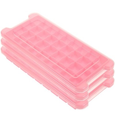 3 Pcs Eiswürfelbehälter Aus Silikon Machen Schimmel Eiswürfelschale