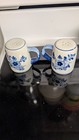 Vintage Delft Blue Tulip Salt & Pepper Shakers — photo 2