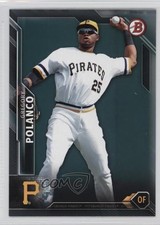 2016 Bowman Silver Gregory Polanco #71 0a1