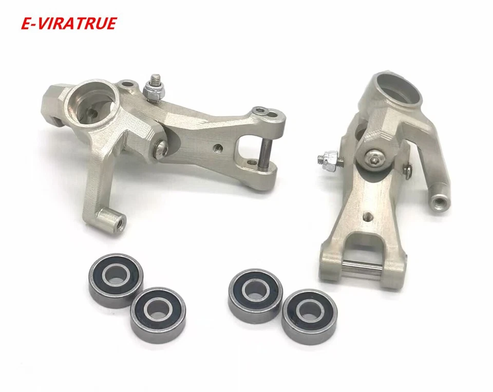 E-VIRATRUE 7075Alu Front Steering Knuckles For Kyosho Outlaw Rampage Pro 1/10 - Image 2 of 3