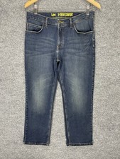 Lee X-Treme Comfort Jeans Boys 14 Husky Straight Leg Stretch Adjustable Waist