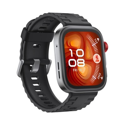 Huawei Watch Fit 4 Pro Black Fluoroelastomer Strap