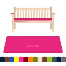 Outdoor Garden Bench Pad Foam Cushions For  Benches Breathable Patio Cushion