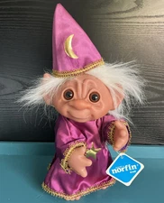 Vintage 1977 Norfin/DAM troll -DENMARK 60533 - Wizard -Large 9in WIZ OF THE NORF
