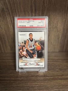 2009 Panini Prestige Stephen Curry #207 PSA 10