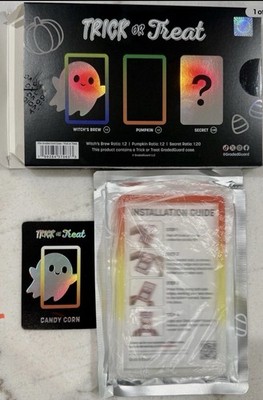 Trick or Treat Candy Corn Graded Guard In Hand. 1:20 Odds Secret Guard.