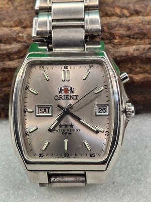 Vintage Wrist Watch Orient Crystal Automatic 3 Star.