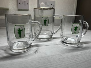 HOME BREWERY/ HOME ALES NOTTINGHAM BEER GLASSES