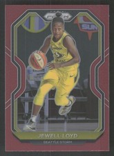 2021 Panini Prizm WNBA #2 Jewell Loyd Prizms Red #/299