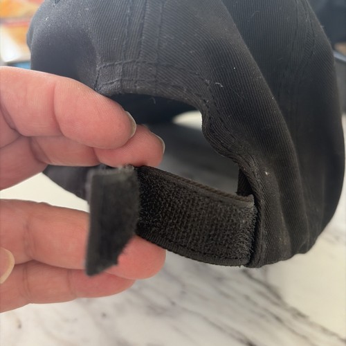 Cat Adjustable Ball Cap Curved Bill Black Caterpillar
