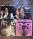 Elvis Presley  Lot Of 4 Elvis in Concert LP RECOrds Vinyls