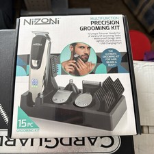 Nizzoni Wielofunkcyjny precyzyjny 15-częściowy zestaw pielęgnacyjny z tacą ładującą Nowy
