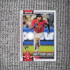 2026 Topps Series 1 Base Jhostynxon Garcia RC Boston Red Sox #316