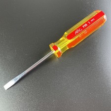 Vintage Mac Tools Screwdriver Phr3 Yellow Red Slotted 14 Tip 6.5 Long Usa