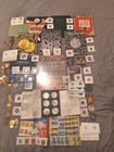 150+ US  & World Coins Collection Lot Folders Red Book Stamps Flips Tokens — photo 6