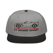 For Corvette C7 Grand Sport Convertible Fans Cap Snapback Hat Birthday Racing