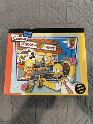 The Simpsons Kwik-E-Mart Jigsaw Puzzle 63 Pieces MEGA NEW