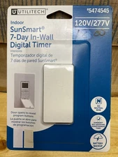 Utilitech 15 -Amps 120-volt Indoor Programmable Digital Lighting Timer