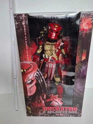 NECA 1:4 1/4 50cm PREDATOR Figur BIG RED PREADTOR NEU OVP NEW Alien HR Giger