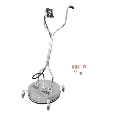 20'' 6000PSI Pressure Washer Surface Cleaner w/ Handles & Wheels Quick Connect