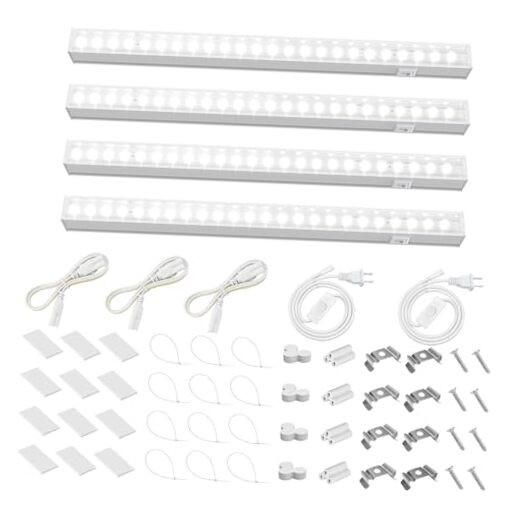 S For Indoor Plants, 5000k Full Spectrum, 1ft-white Cover Wh