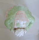 Fitz Floyd Pig Cookie Jar w/Basket of Eggs, Wearing Bonnet, Apron Vintage 1982 — photo 7