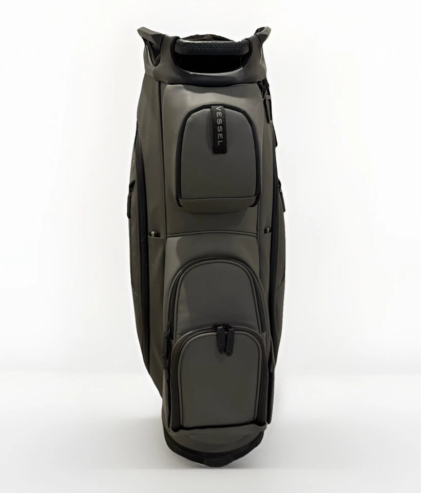Vessel Lux cart I Golf Bag 7-Way Divide Single Strap Grey Color Used - Image 4 of 4