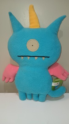UGLY DOLL Uglydoll Uglycorn 14'' Blue/Pink Stuffed Animals  2010  Rare  NWT